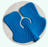 TPU cold therapy pad detail — leak resistant seam